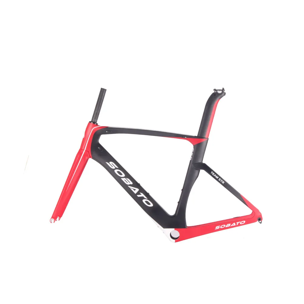 Chinese Sobato New Arrival Carbon Bike Frames Cadre Carbone Bike Frame