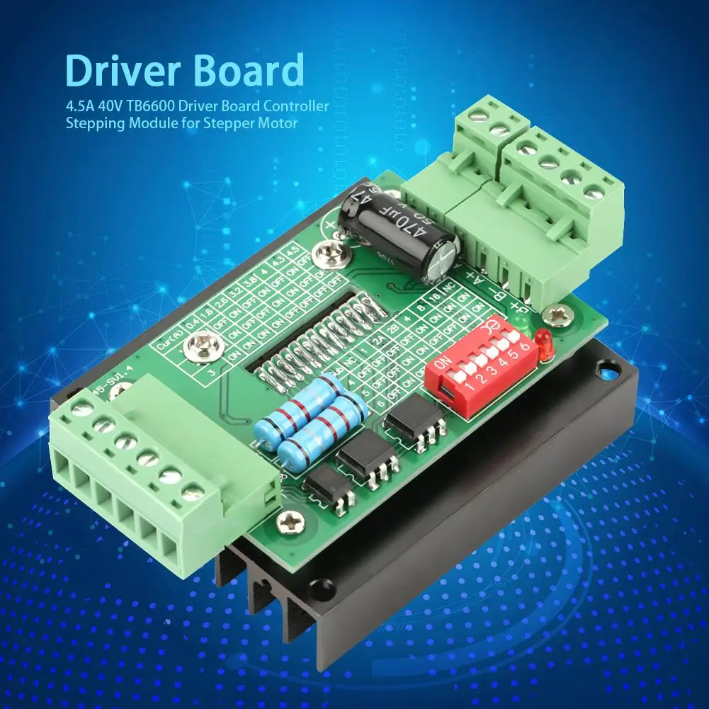 

4.5A 40V Micro Gear Motor N20 Gear Motor TB6600 4257 Driver Board Controller Stepping Module Step stepper motor driver