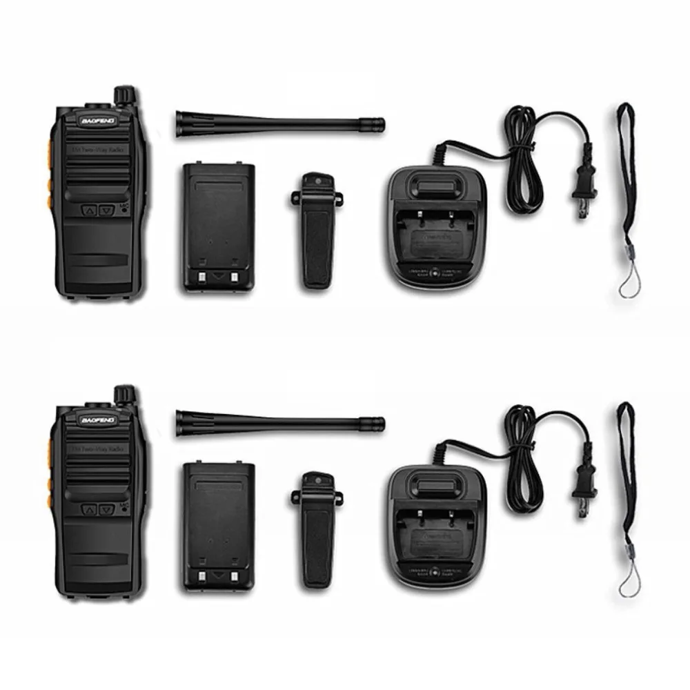 

BAOFENG BF-S88 2PCS Talkie Walkie 5W 1800mAh Portable Long Distance LED light Flashlight High Quality without headset