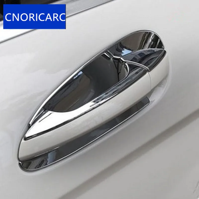 CNORICARC для Mercedes Benz ML GL GLE GLS Автомобильная дверная ручка рамка декоративные полосы