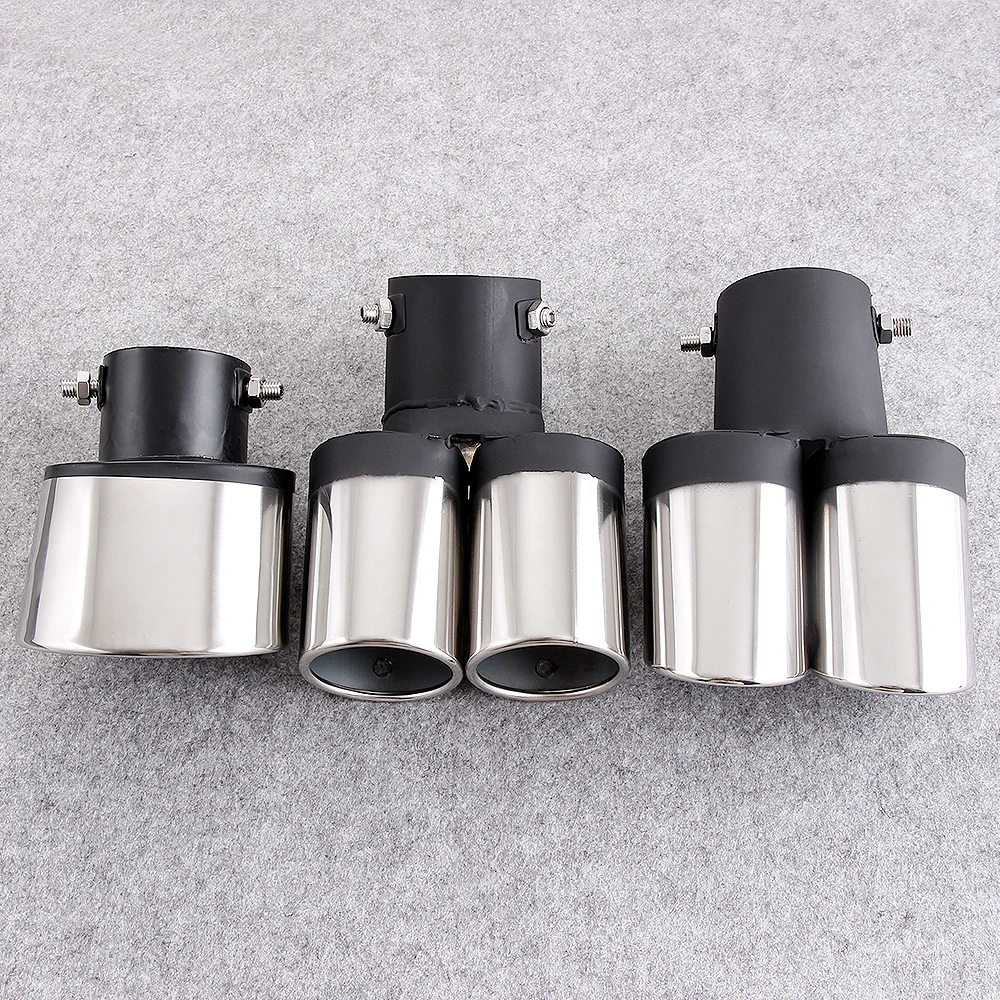 1 Pcs Stainless Steel Car Exhaust Pipe Tail Muffler Tip cover for Car