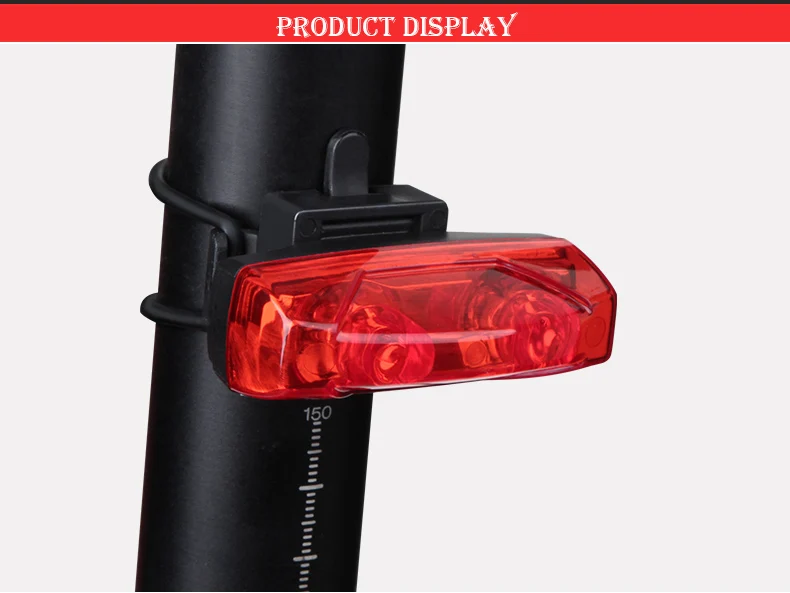 Штуки/в упаковке, велосипедный задний светильник магнитная индукция Водонепроницаемый для верховой езды Предупреждение горный велосипед светильник с держателем Bicyc