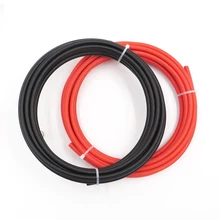 20m 6mm2 10awg Solar Cables,10meters black negative connect 10meters red positive connector extend solar panel series parallel