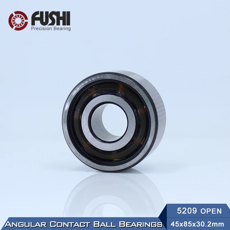 5209 OPEN Bearing 45 x 85 x 30 2 mm 1 PC Axial Double Row Angular