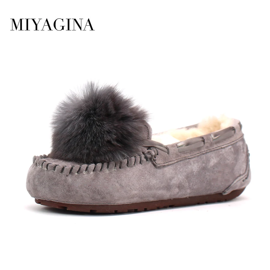fur platform moccasins