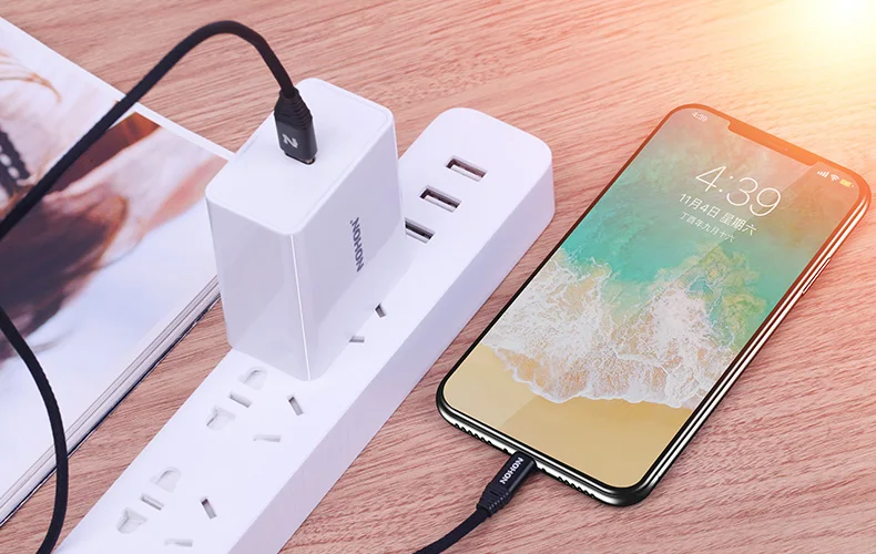 NOHON usb type C PD зарядное устройство для iPhone X 8 Plus 8 MacBook USB-C зарядное устройство Быстрая зарядка 45 Вт адаптер питания питания