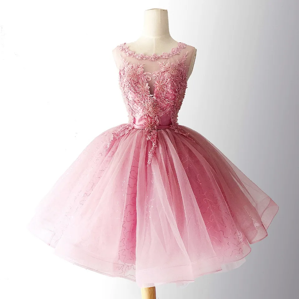 pink homecoming dresses 2018