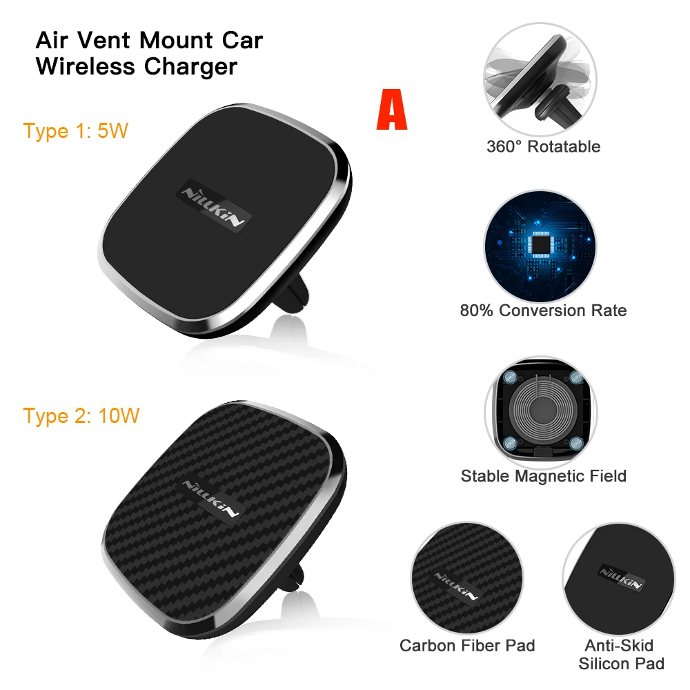 Magnetic Wireless Car Charger (2)