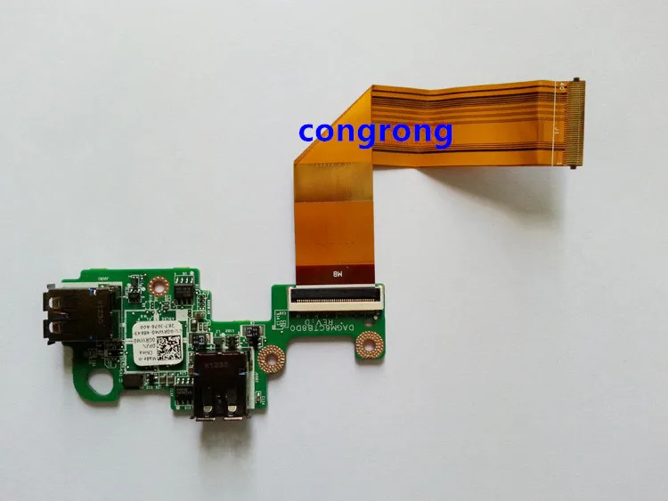

for Dell XPS 15 L502X USB 3.0 I/O Board & Flex Cable CIRCUIT BOARD GRWM0 0GRWM0 DAGM6CTB8D0 WORKS