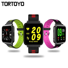 TORTOYO D10 Smart Watch Bluetooth Smartwatch Pedometer Heart Rate Sleep Monitor Sport Wristwatch Push Message for iPhone Android