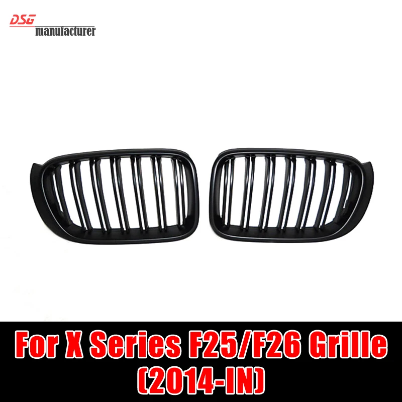 

X3 F25 X4 F26 Front Kidey Grills for BMW X3 X4 F25 F26 SUV Racing Grille Mesh