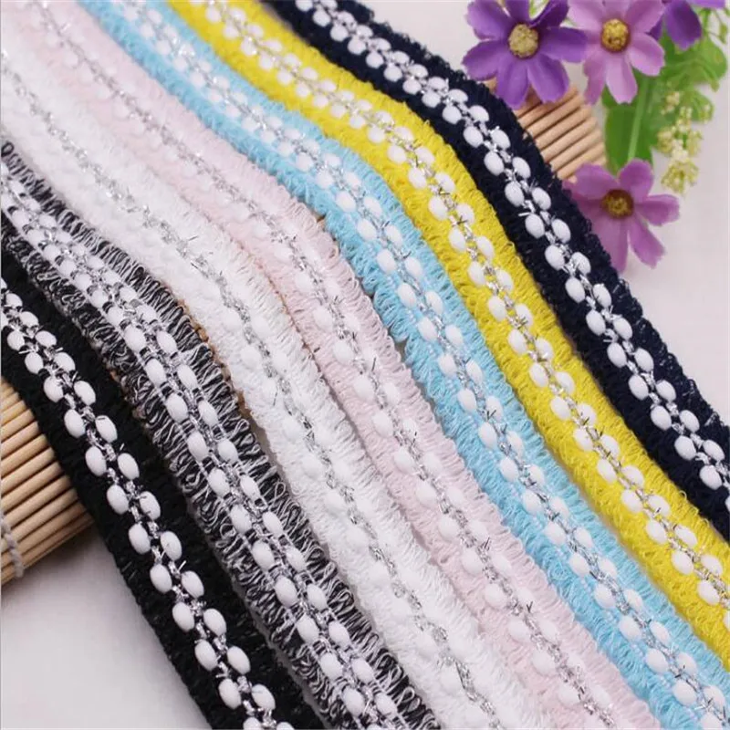 

1yards Embroidery Lace Fabric Trim Ribbons DIY Sewing Garment Handmade Materials Accessorie