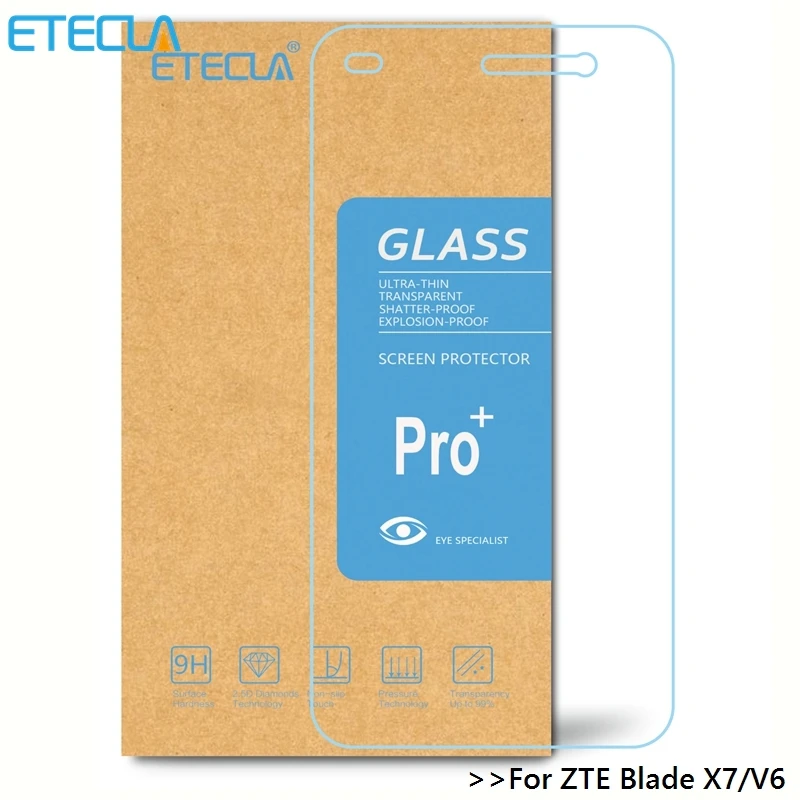 3 шт для ZTE Blade X7 закаленное стекло на X 7 Защита экрана 0 26 мм супер прозрачное |