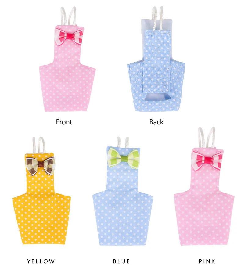 Pet Bird Clothes Parrot Costume Little Bird Cloth Diaper Shit Pocket Pet Diape Washable (2)