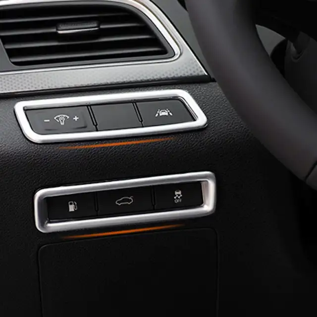 Us 9 19 8 Off For Hyundai Sonata Lf 2015 2017 2018 2019 Chrome Interior Center Console Control Switch Panel Bezel Cover Trim Molding Garnish In