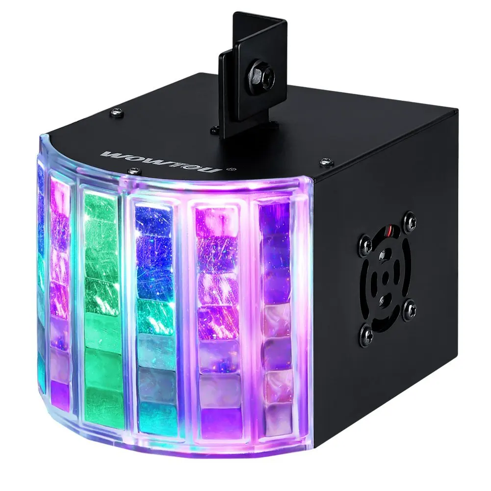 

DJ Lights DMX Sound Music Activated 18W RGB LED Strobe Effect Stage Lighting for Club Disco Party Show