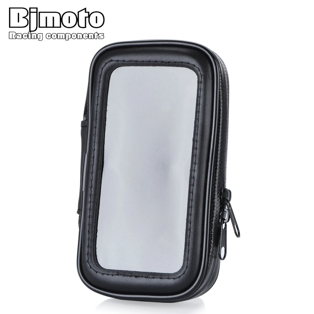  BJMOTO Für 35-39 zoll Bildschirm Motorrad Einstellbare Spiegel Montage Telefon Halter Ladegerät für