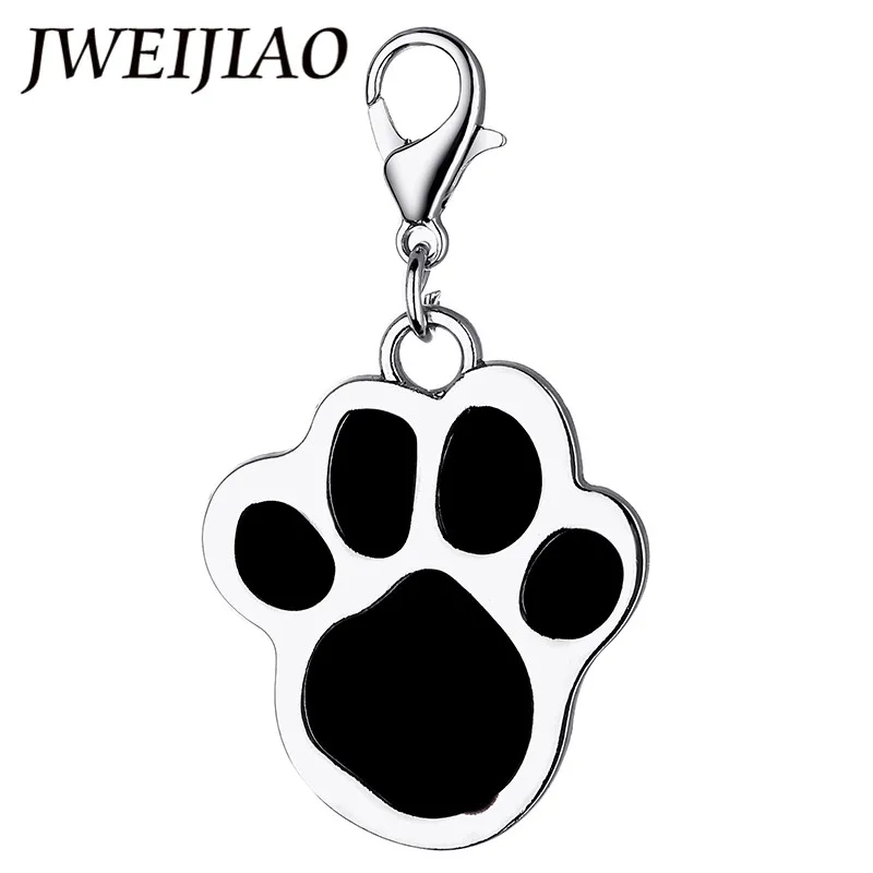 Брелок для ключей JWEIJIAO 8 цветов из нержавеющей стали|quality keychains|footprint keychainskeychain