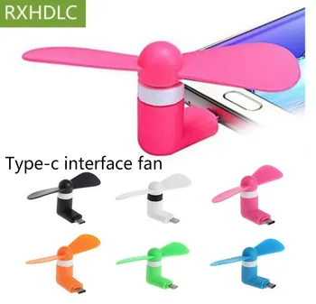 

Mini Portable Mobile Phone USB Type c Fan Type-c USB-C Gadget Tester Ventilador For Xiaomi 5 mi5 mi4c Huawei P9 usb fan for gift