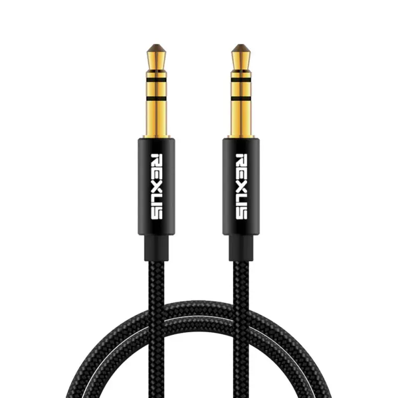 

3.5 mm Male to Male Audio Cable, Sound Adapter Strong Anti-interference Corrosion Resistance Connector, Wide Use