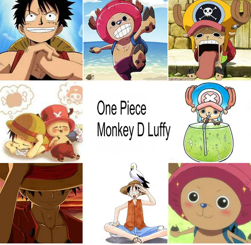 One Piece - Luffy and Chopper Led Desk Lamp (6 Styles)