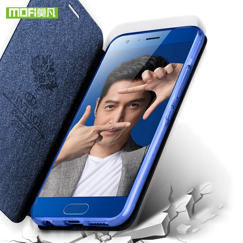 Чехол для Huawei honor 9 роскошный силиконовый кожаный чехол с Откидывающейся Крышкой