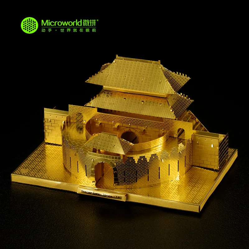 Микромир интересные места Южная Корея Changanmen здания 3D металлические головоломки украшения дома взрослых Коллекция творческие подарки