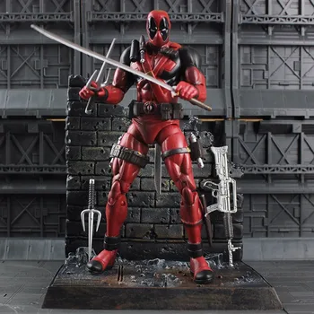 

Movie Figure 18 CM Super Hero X-Men Deadpool PVC Action Figure Collectible Model Toy (no box)