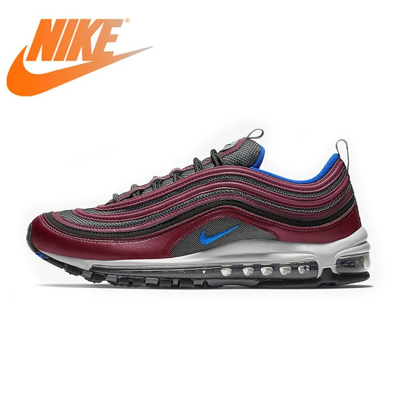 

Original Authentic Nike Air Max 97 Men's Running Shoes Sports Outdoor Sneakers Shock Absorbing Lightweight 2019 New 921826-012