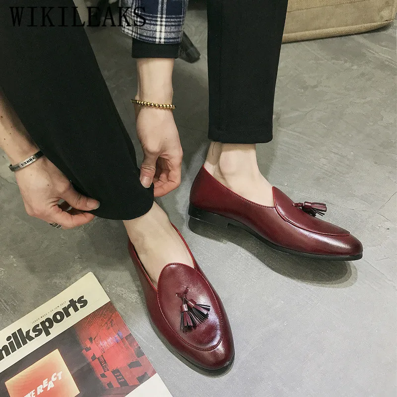 Итальянские Роскошные брендовые Мужские модельные туфли; лоферы с кисточками; мужские туфли-оксфорды; zapatos de hombre de vestir; официальная обувь; zapatos caballero