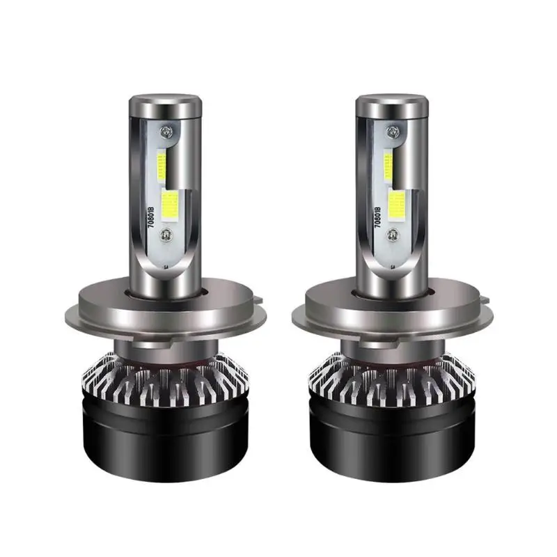 

VODOOL 1 Pair 6000K 10000LM 60W H4 N15 CSP LED Car Headlights Bulbs IP65 Waterproof Auto Headlamp LED Lights Bulbs