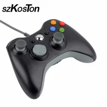 Горячий USB проводной джойстик игрового контроллера для Xbox 360 Джойстик контроллер для официальный Microsoft PC для Windows 7/8/10