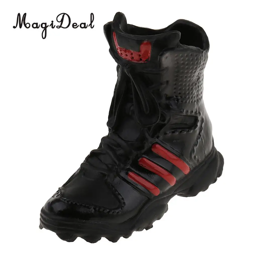 MagiDeal 1/6 Scale Shoes Model Combat Tactical Boots for 12 Inch Female Soldier Body Action Figure Accessories 5Colors