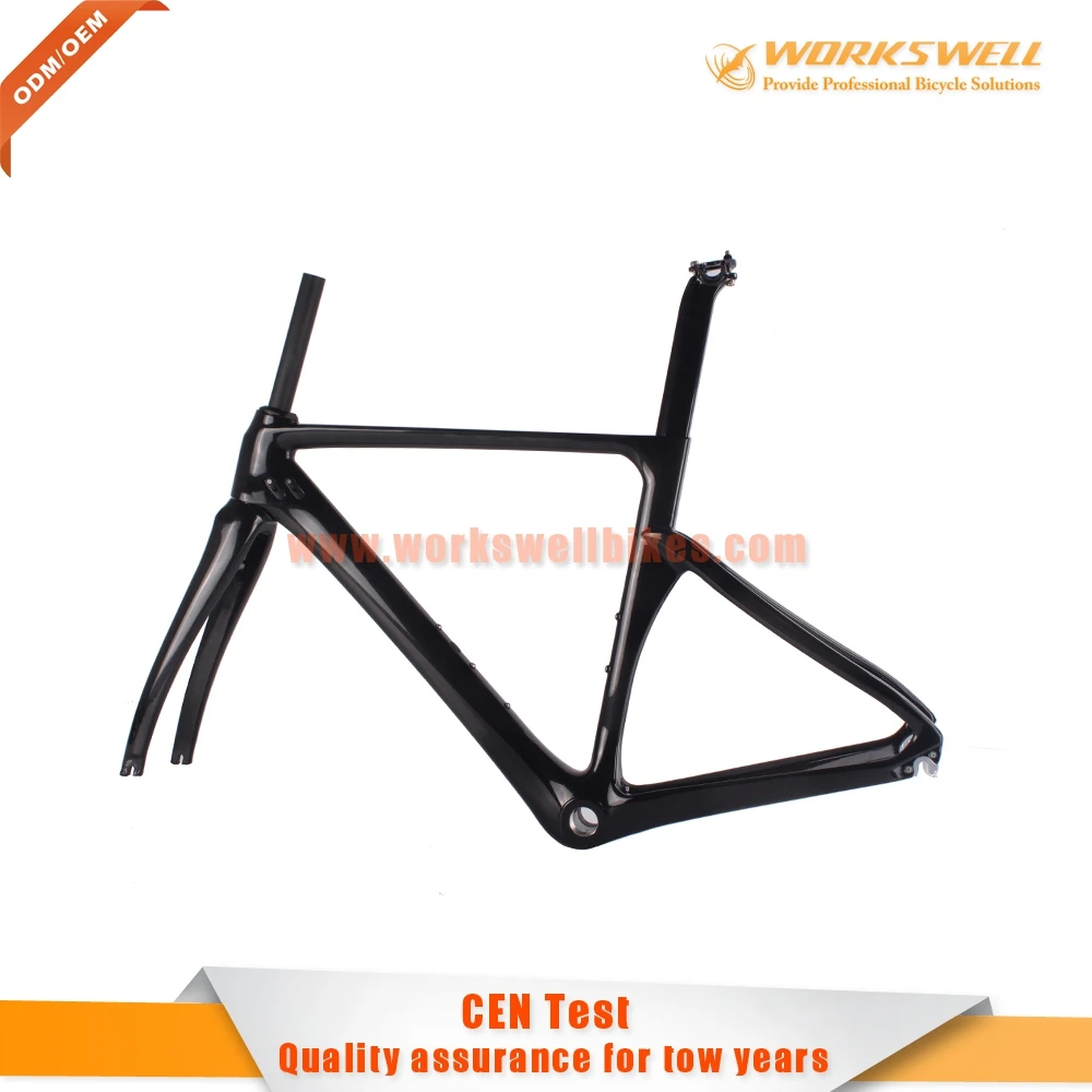 

Neweset carbon fiber bike frame 700c road bike frame carbon road bike frame manufacture TT Bicycle Frames