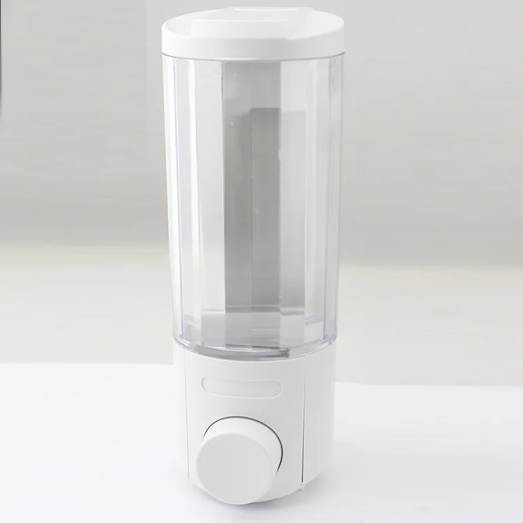 320/640 мл жидкое мыло дозатор насос настенное крепление дезинфицирующее устройство диспенсер для ванной комнаты/кухни аксессуары для мыла держатель - Цвет: Solid