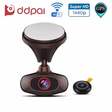 DDPai M6 Plus Wifi Dash Cam GPS Car DVR 1440P Ultra HD Night Vision Car Camera Video Recorder Wireless Remote Snapshot Camcorder