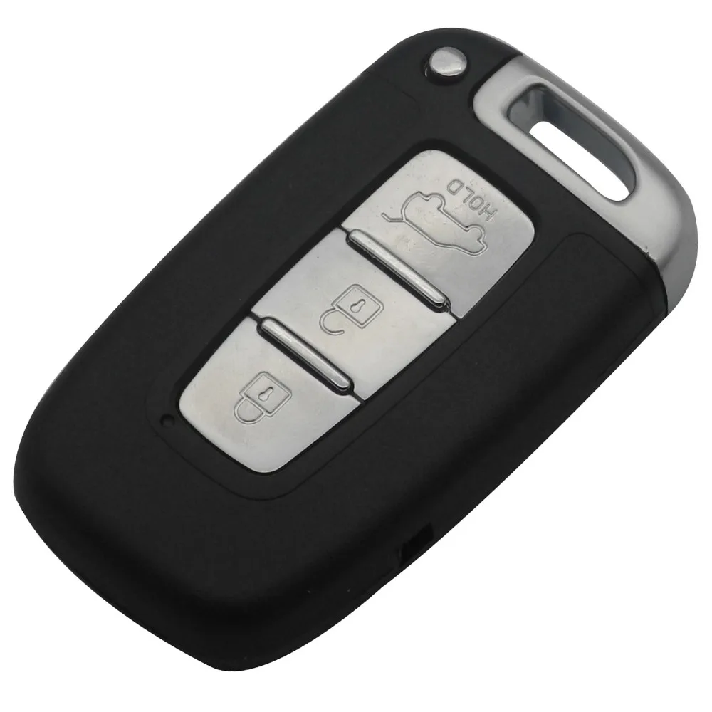2/3/4B Remote key shell For Kia K5 K2 Forte Sportage hyundai IX35 Sonata 8 Replacement Car Smart key case Fob & Small Blade