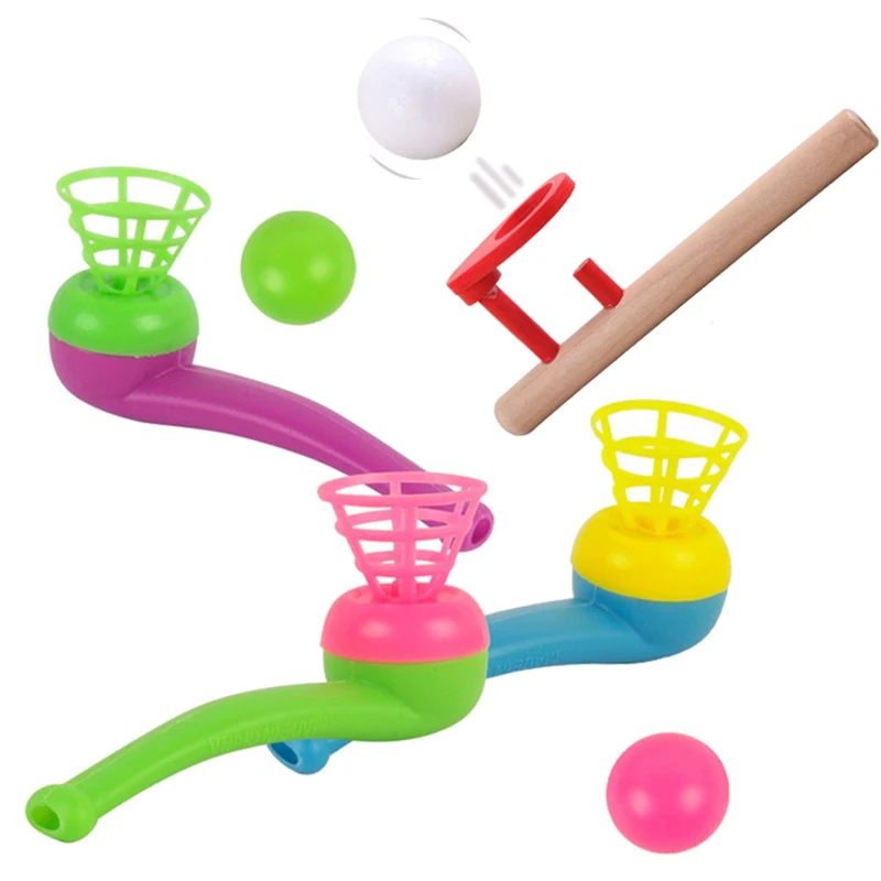 

Outdoor Sports Kids Toys Magic Plastic Blowing Ball Educational Developing Balance Toy Funny Family Games Toys For Children