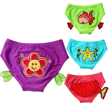 

Cartoon Toddler Baby Swimming Trunks Fish Pattern Kids Girls Swimwear Baby Boys Swim Trunks Summer Beach Shorts Swim Infantil