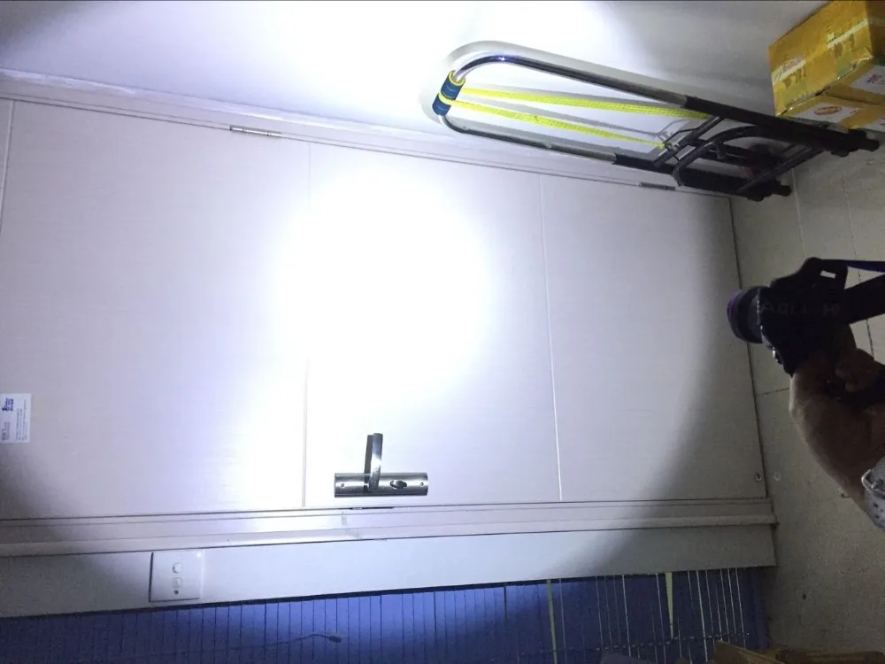 Luz para Acampamento ao ar 6000 Lumens Levou Farol T6 e l2 Farol Lanterna Head Lamp Livre 12 Faróis de LED