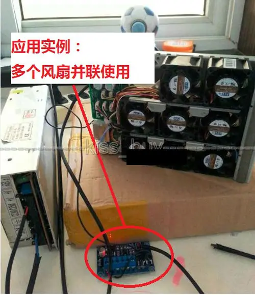 12V 24V DC Автоматический PWM PC CPU вентилятор контроль температуры регулятор скорости +