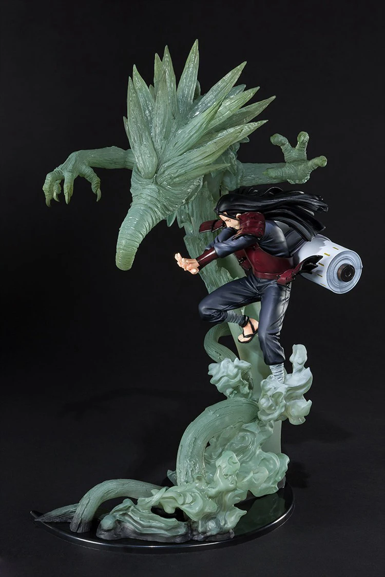 Аниме Наруто Susanoo Uchiha Madara деревянный дракон Senju Hashirama ПВХ фигурка Коллекционная модель игрушки для подарка