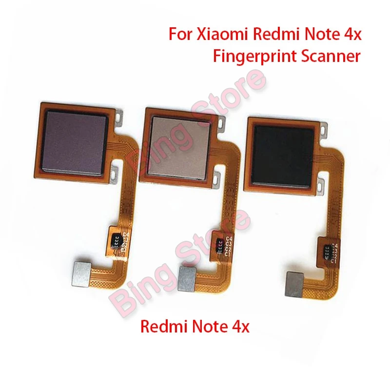 

Fingerprint Scanner For Xiaomi Redmi Note 4x Note4x Touch Sensor ID Home Button Return Assembly Flex Cable