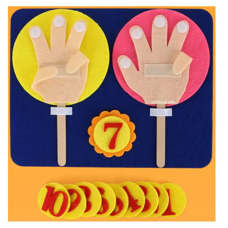 10 apprendimento asilo matematica giocattolo a Bambini matematica giocattolo dito conteggio 1 10 apprendimento asilo matematica giocattolo a Bambini matematica giocattolo dito conteggio 1