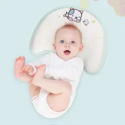 Подушка для младенца защита головы Подушка детское постельное белье Младенческая поддержка кормящих Подушка малыш сон позиционер