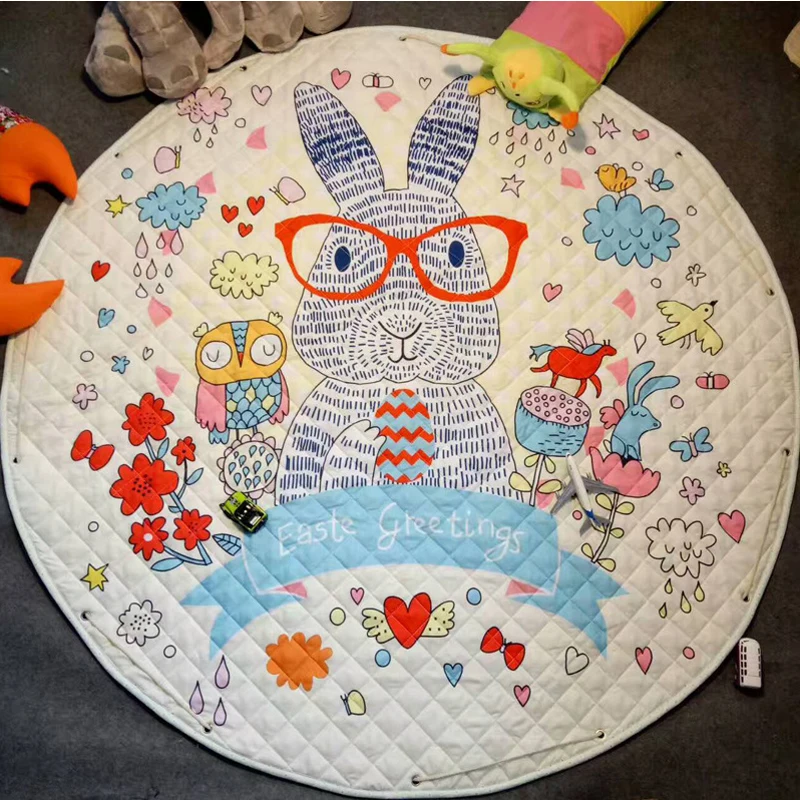 Round Baby Play Mat Kids Floor Puzzle Crawling Rugs Soft Cartoon Blanket Carpet Baby Gym Playmat Best Gift for Children Round Baby Play Mat Kids Floor Puzzle Crawling Rugs Soft Cartoon Blanket Carpet Baby Gym Playmat Best Gift for Children