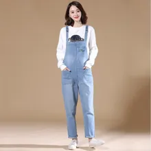 Женские повседневные свободные джинсовые комбинезоны женские s плюс размер мешковатые джинсы Широкие брюки комбинезон Брюки с карманами для женщин Комбинезон Джинсы 6XL