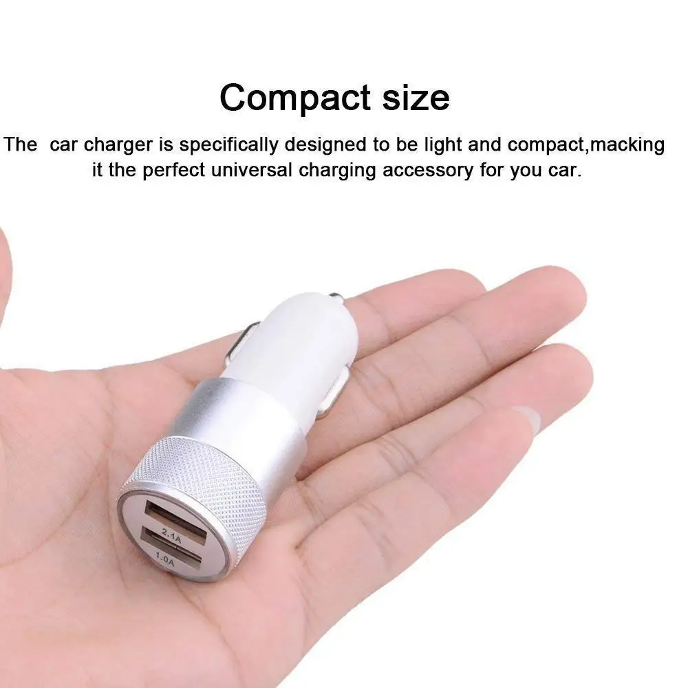 USB Автомобильное зарядное устройство адаптер питания быстрое автомобильное со