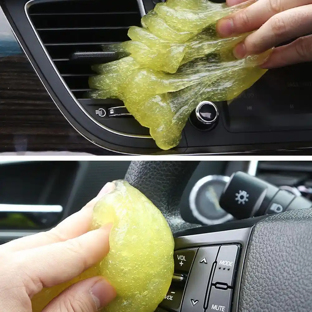 Car Cleaning Glue Slime Jelly Gel Compound Dust Wiper Cleaner Laptop Pc Computer Keyboard Car Interior Cleaner Car Accessories