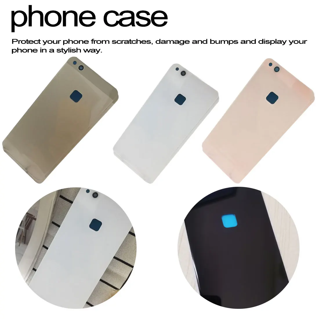 

Battery Back Cover Rear Glass Back Housing Case Replacement Compatible for Huawei P10 Lite